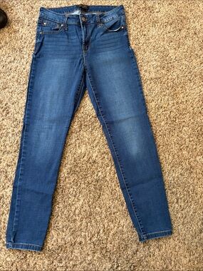 RACHEL Rachel Roy Medium Blue Stretch Skinny Jeans